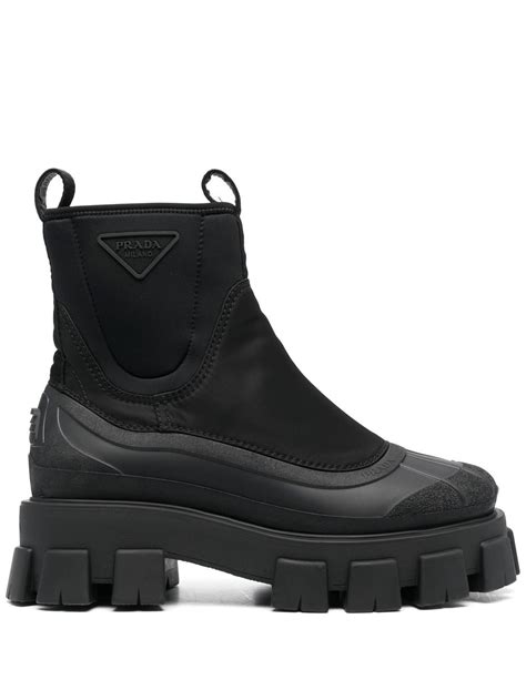 buy prada ankle boots|prada monolith gabardine boots.